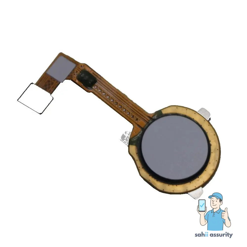 Fingerprint Sensor with Flex Cable for OPPO A15 White